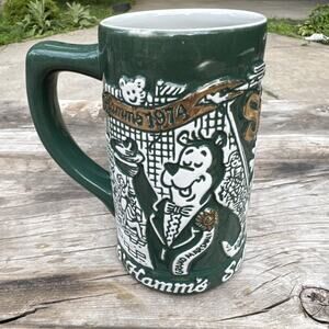 Hamm's 1974 St. Patrick's Day Stein Coffee Mug O'Hamm's Salutes the Irish